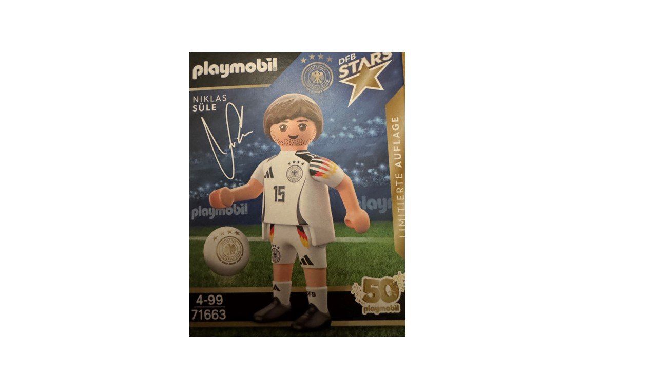 Playmobil Spielzeuge: Playmobil 71663 - DFB Stars - Niklas Süle – Neu und originalverpackt aus Winterthur von mathis-spielsteine