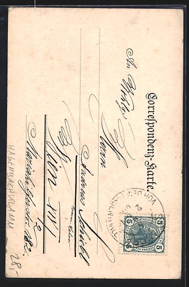 Cartes postales: Handgemalt sign. Andreas Schiebler: St.  – D'occasion à Berlin par bartko-reher 1
