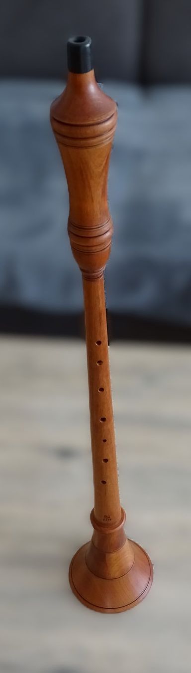 Strumenti musicali: Mittelalterliche handgefertigte Rauschpfeife – Nuovo (secondo la descrizione) da Wikon venduto da rossmueller.f 1