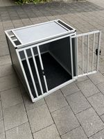 Hunde Transportbox aus Aluminium, Top Zustand!