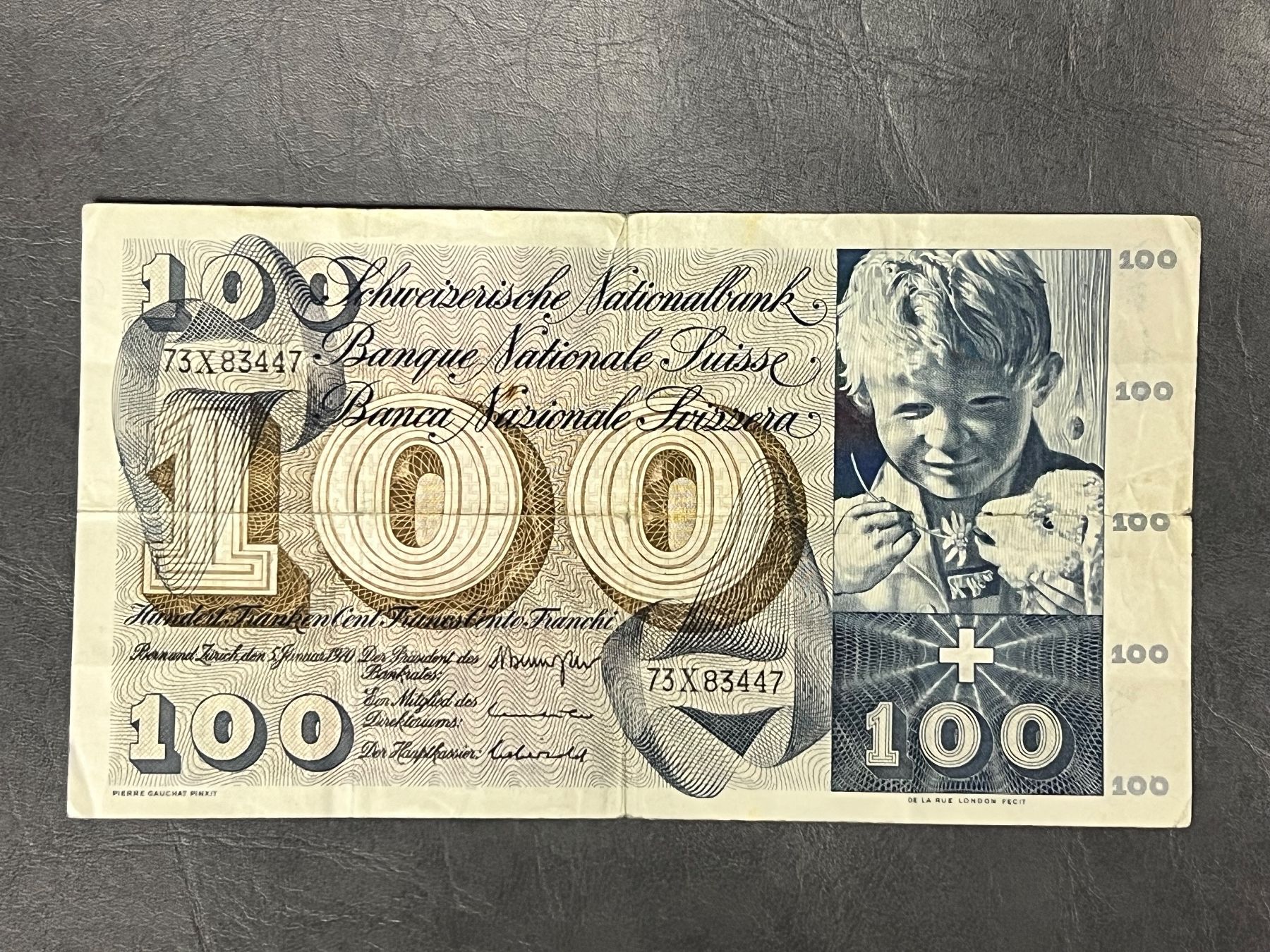 Banconote: Alte CH Banknoten komplette Serie – Usato da Uster venduto da Mr.Twister 4