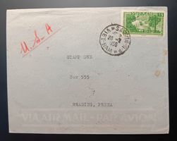 VIETNAM: Luftpostbrief mit Frankatur aus Saigon in die U.S.A