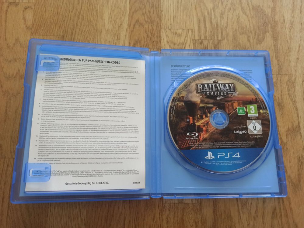 Railway Empire Collezione Completa Per PS4 - Nuovo Sigillato (PEGI 3)