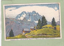 Schrina Alp Wallenstadt Berg Mürtschenstock 1916
