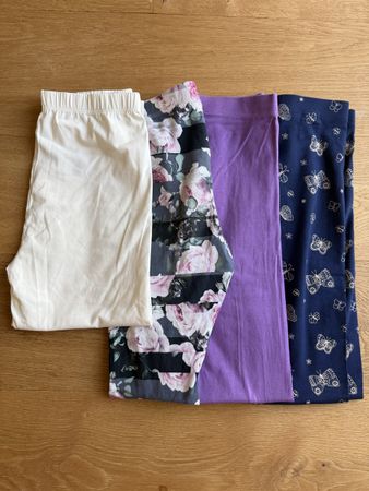 4-er Set Leggings Gr. 146/152, 2 neu, Friboo, name it ...