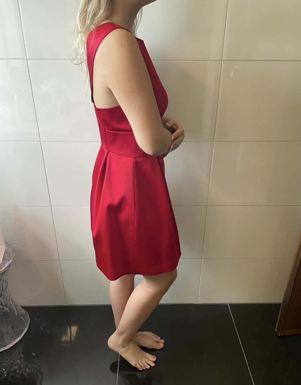 Robes: Rotes Kleid  – D'occasion à Zunzgen par ang_x2cl 1