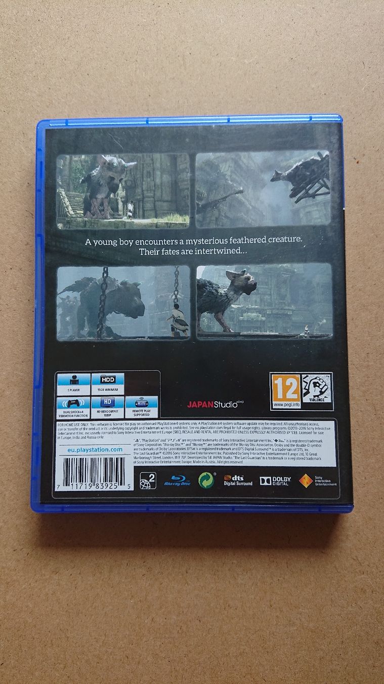 Spiele: The Last Guardian Ps4 – Gebraucht aus Chur von FreakofRarity 1