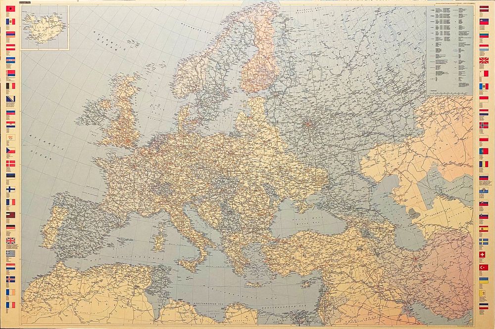 Europakarte Politisch Als Wandbild X Cm Kaufen Auf Ricardo