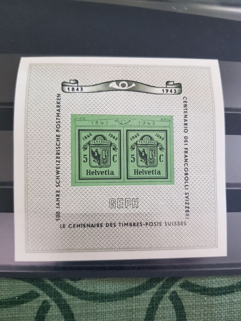 Tutti i francobolli: Briefmarken Block ungestempelt – Usato da Jona venduto da Glareola