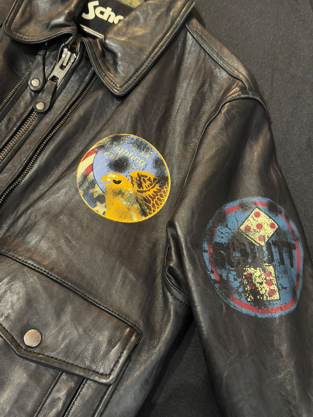 Schott Jacken: SCHOTT N.Y.C "LC1362" FLIGHT JACKET SZ: S – Gebraucht aus Cortaillod von Stay_Alive_vintage 4