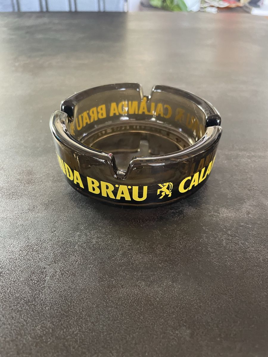 Aschenbecher: Cendrier Vintage Calanda Bräu – Gebraucht aus Vallamand von Bricbracbroc82 1
