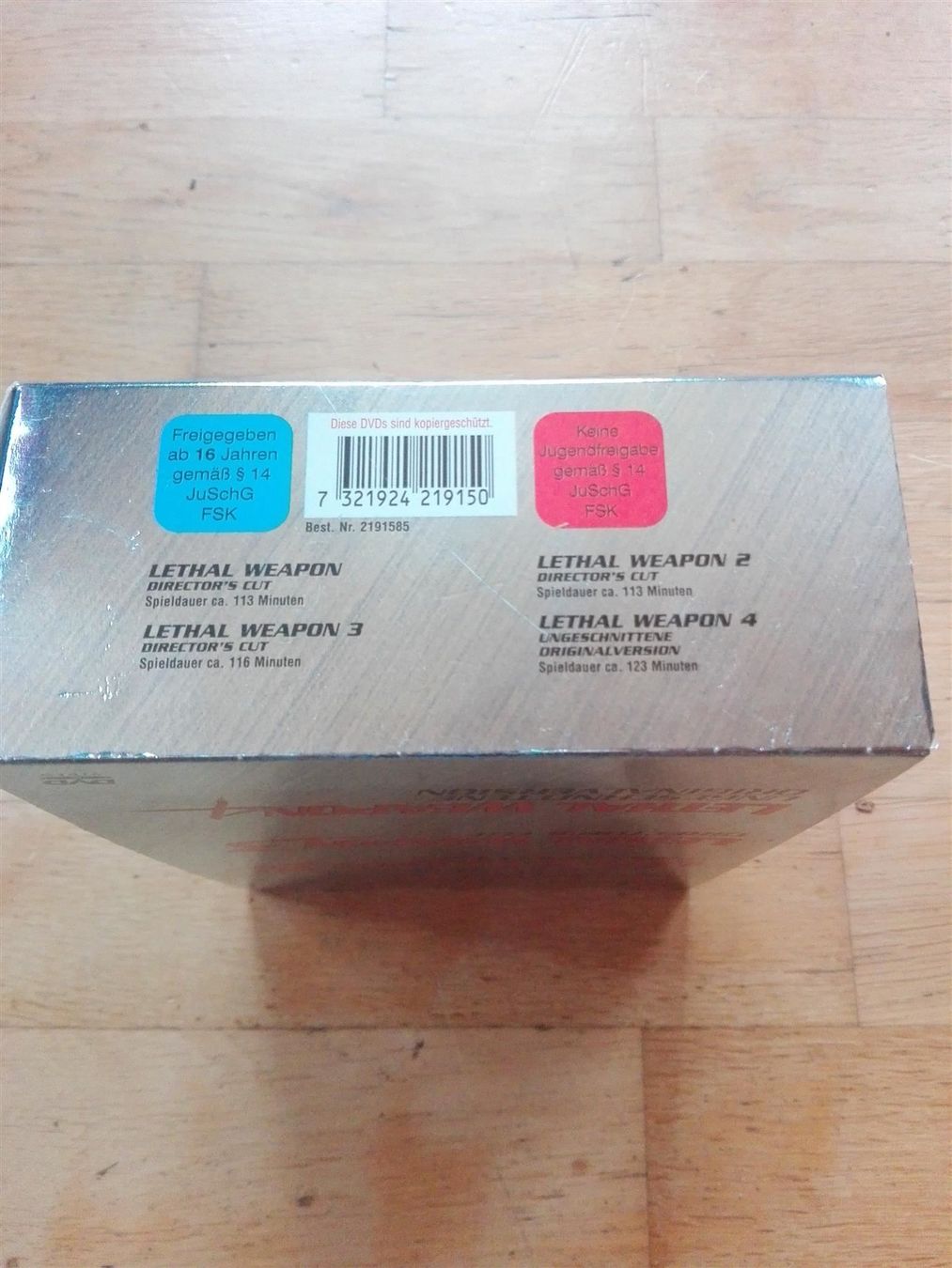 Tutti i DVDs: Lethal Weapon (1-4) Special Edition  > De-Eng-Esp <  4-DVD's – Usato da St. Gallen venduto da elk2020 8