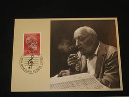 Werbemarken Europa FDC 1985 Nr. 715 Karte "Dirigent"