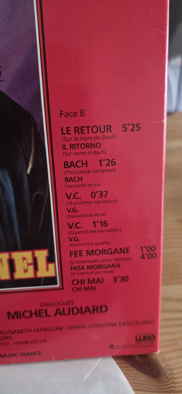 Dischi in vinile: Ennio Morricone Le Professionnel 1981 Vg,Vg – Usato da Yvonand venduto da RF-VINYL 6