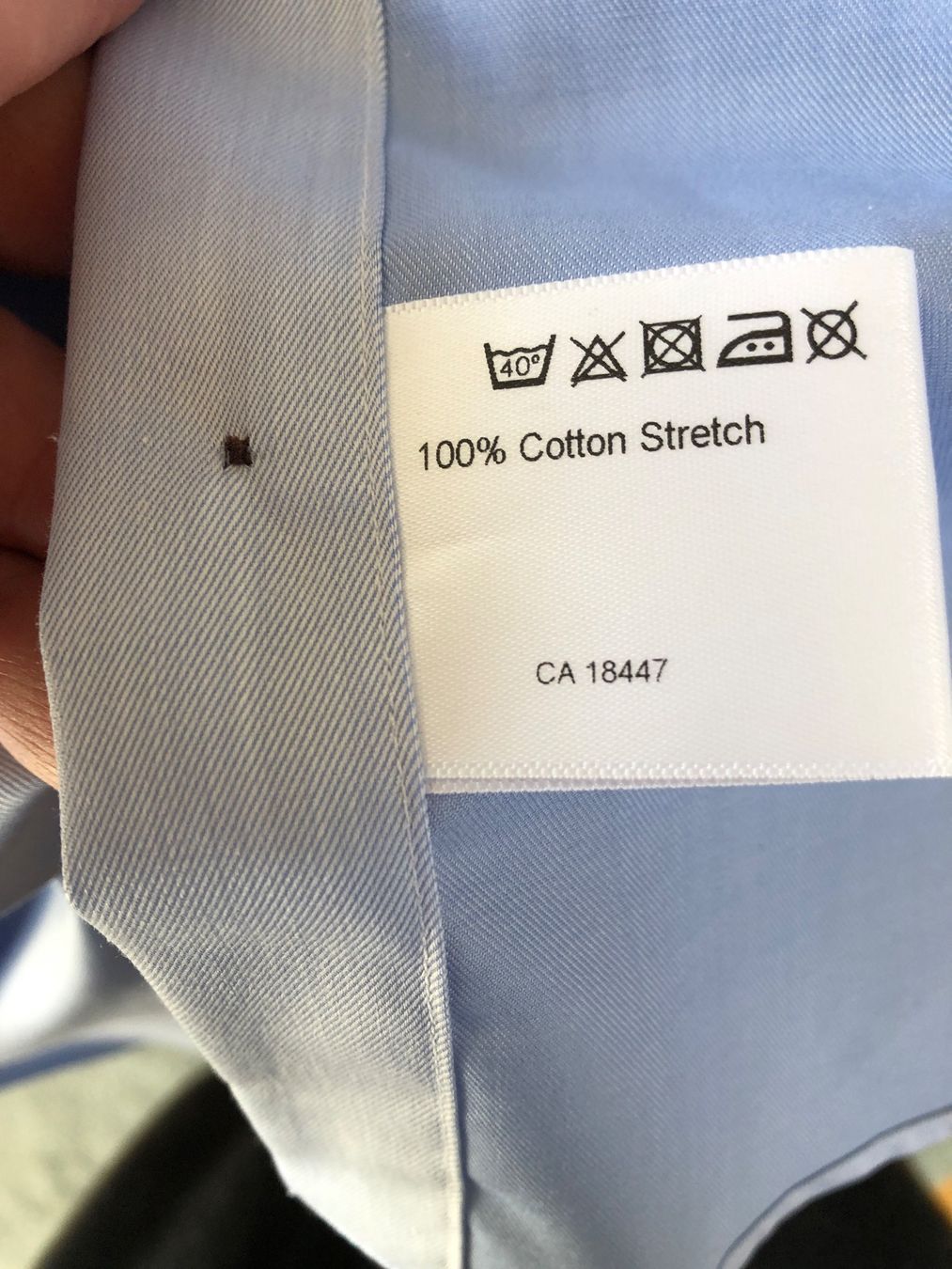 Stenströms Hemden: Stenströms Hemd Slimline hellblau gebraucht Zustand gut – Gebraucht aus Arlesheim von leyRum4.5 9