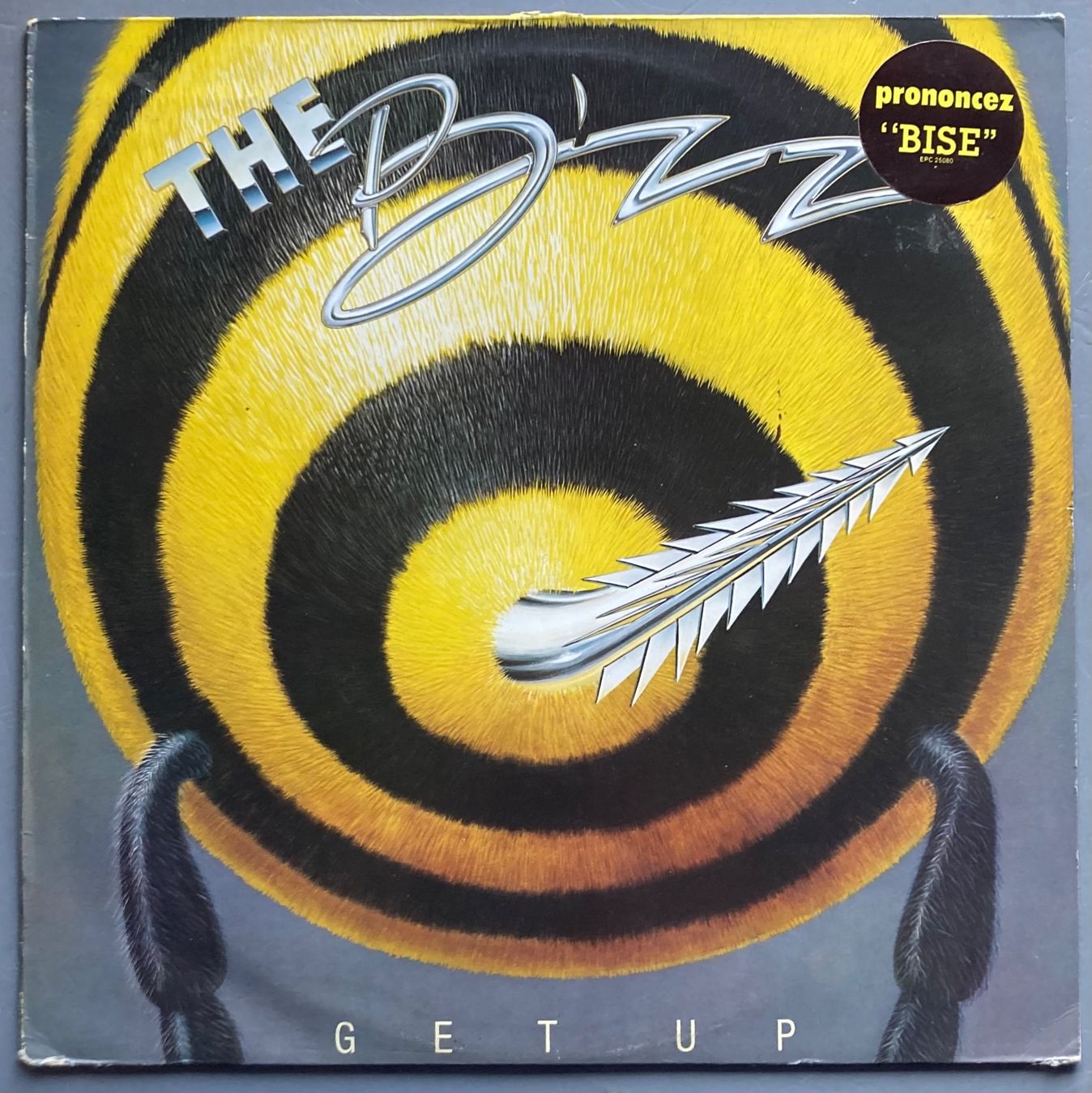 Dischi in vinile: THE B'ZZ - GET UP – Usato da Poliez-Pittet venduto da Newtown-Records