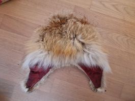 Fuchsfell Ohrenwärmer, Winter Accessoire, schöner Zustand