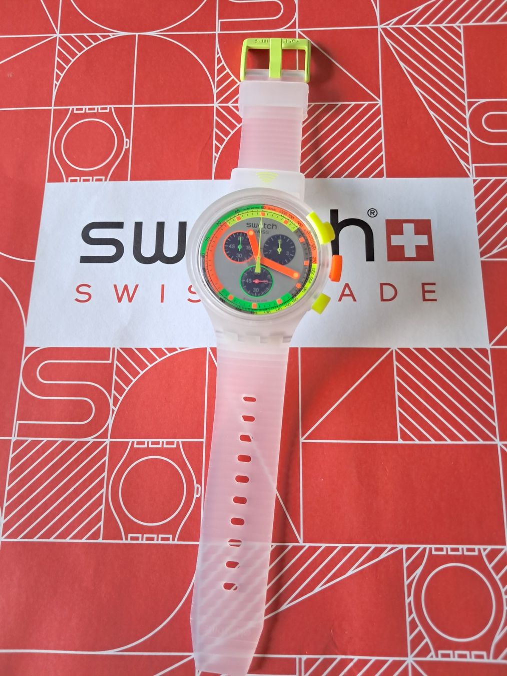 Swatch Orologi: Swatch Neon Jelly Pay! – Nuovo e nell'imballaggio originale da Niederhasli venduto da zvb_fgn2 6