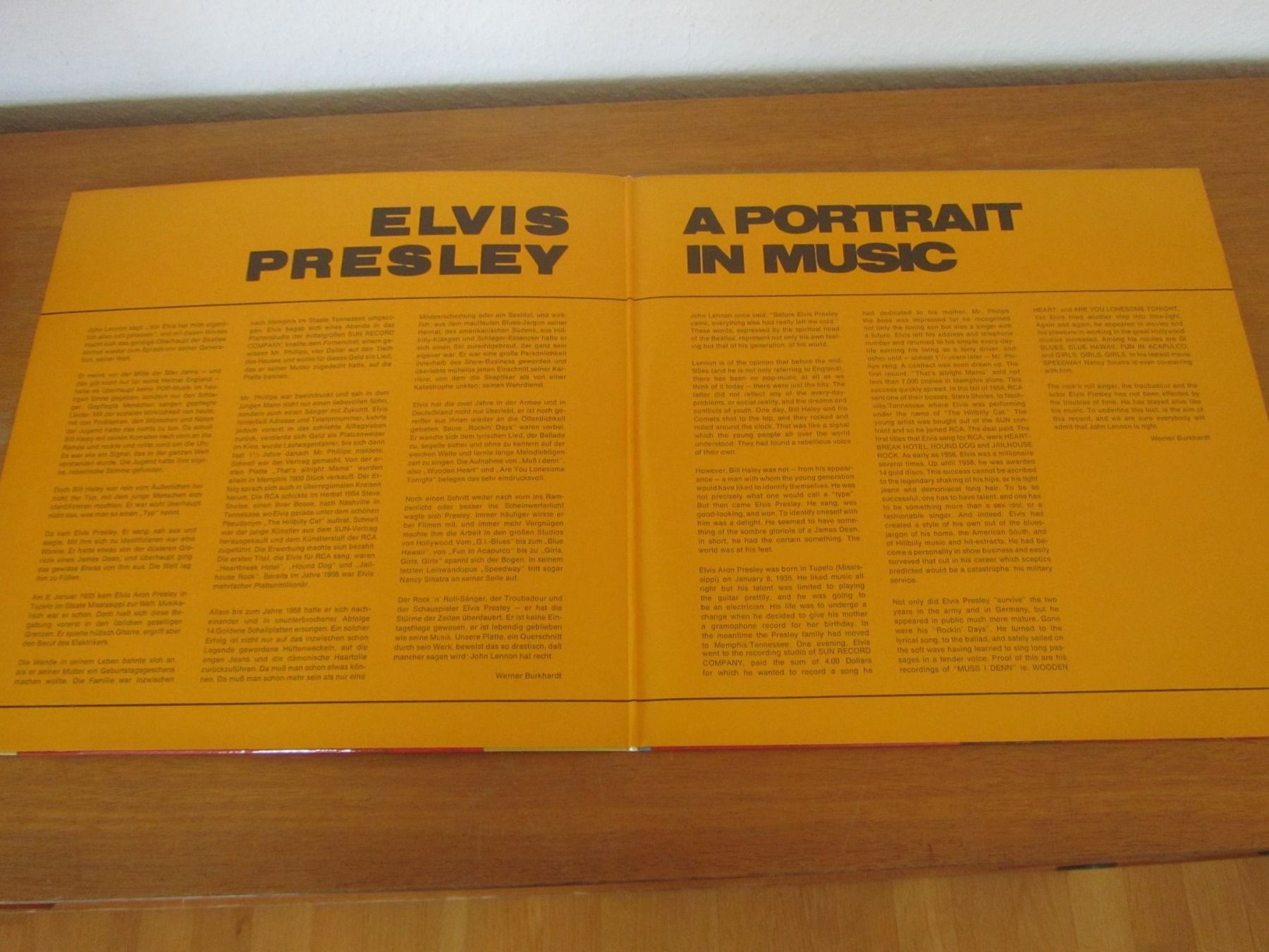 Dischi in vinile: ELVIS PRESLEY:   A Portrait In Music – Usato da Seengen venduto da mikelele 1