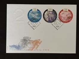 Enveloppe Premier Jour JO Sydney 2000 Helvetia