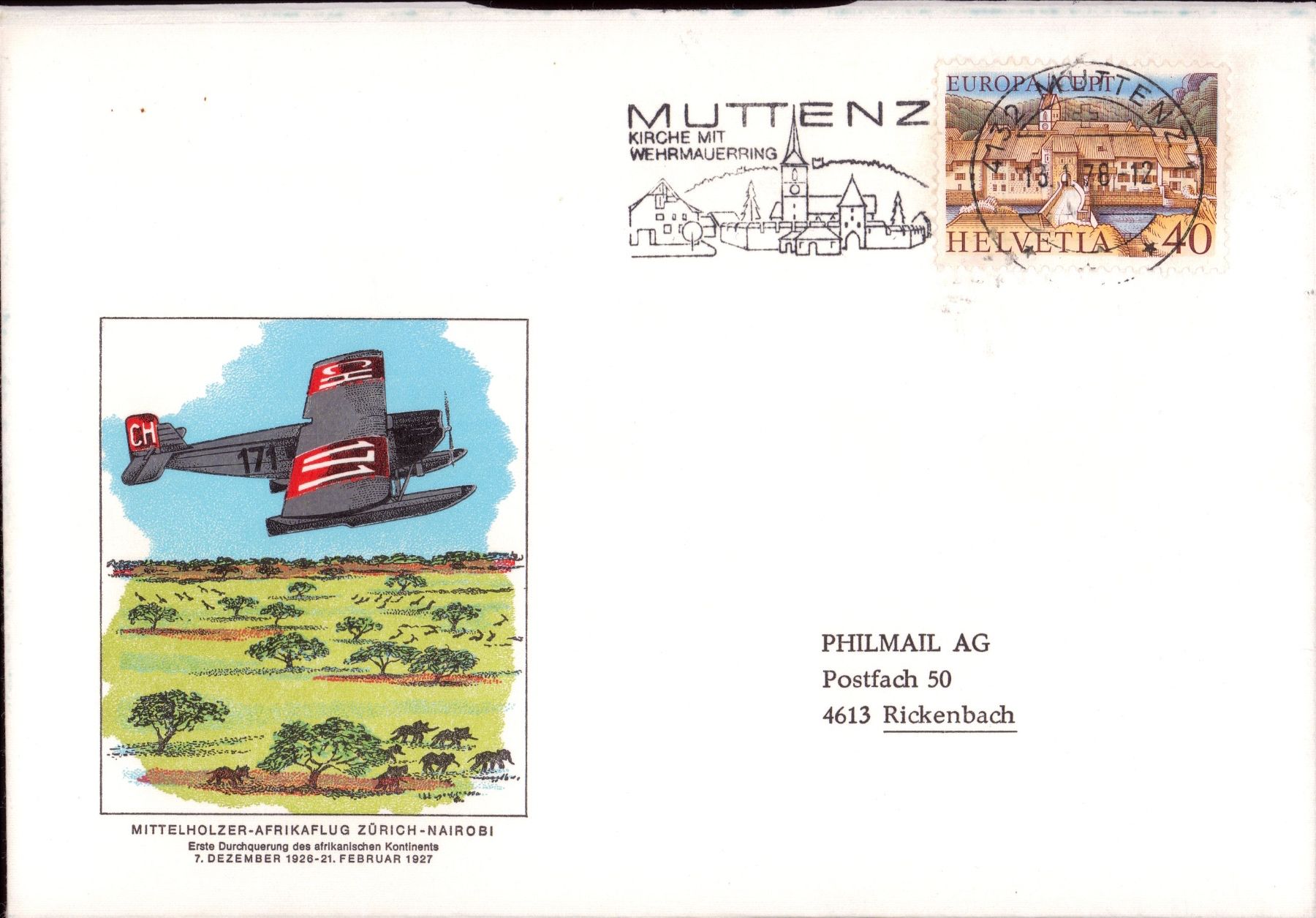 Alle Briefmarken: Flugbriefe Lot - Pro Aero Flug, Jubiläum, ... – Gebraucht aus Eggersriet von glasshouse3egg 4