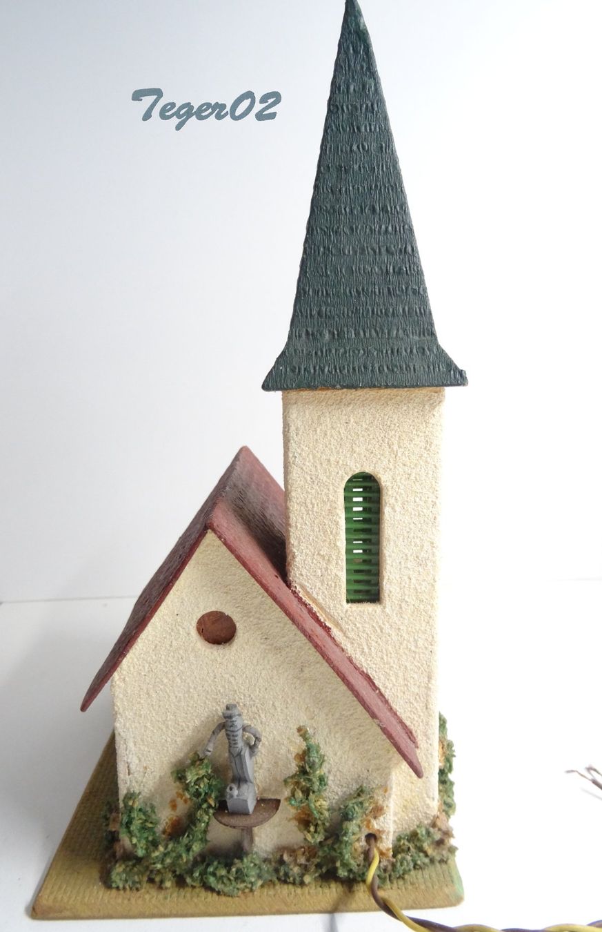 Modellini di ferrovie: H0 Kirche mit Glockengeleut – Usato da Hochdorf venduto da Teger02
