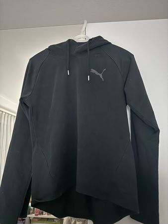 Schwarzes Puma Langarmshirt Grösse S