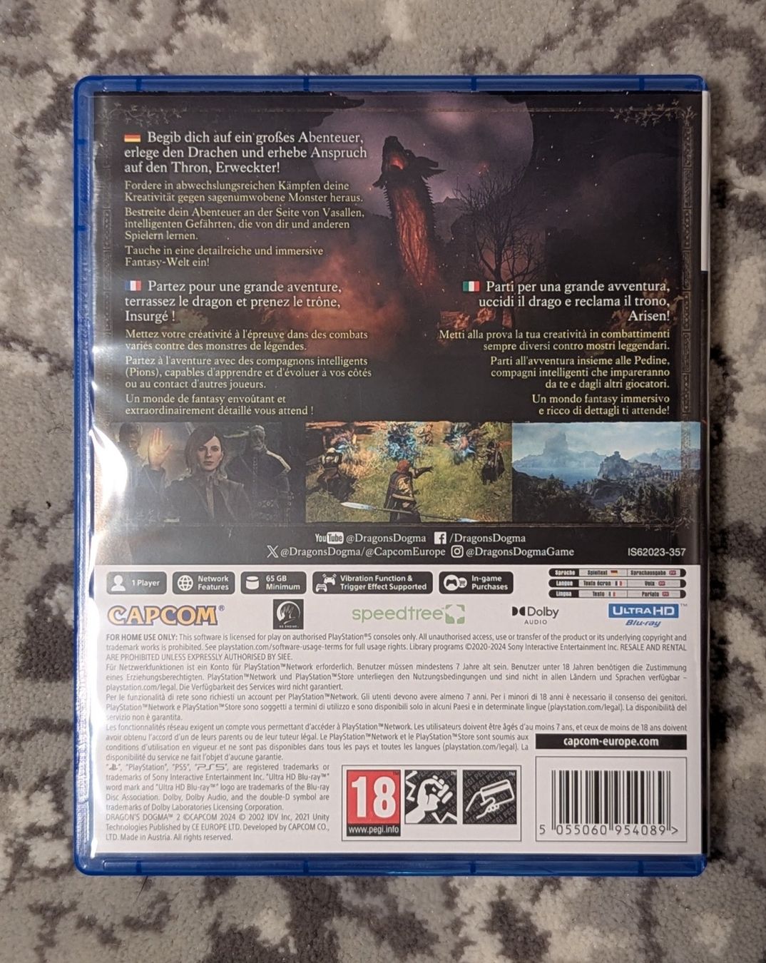 Capcom Spiele: PS5: Dragon's Dogma 2 (DE) – Gebraucht aus Lostorf von J93Rose 1