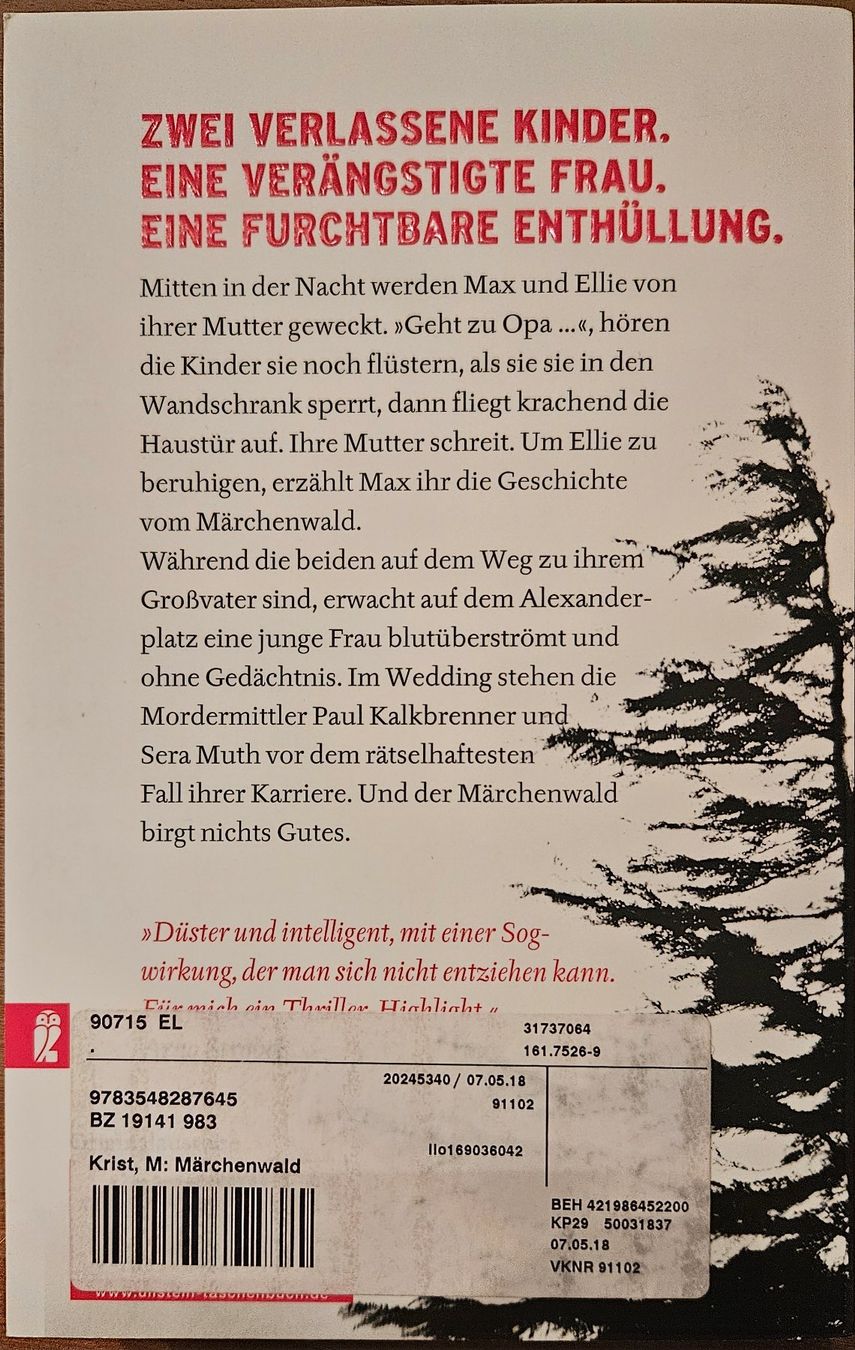 Bücher: Martin Krist - Märchenwald – Gebraucht aus Hinwil von brucha01 1