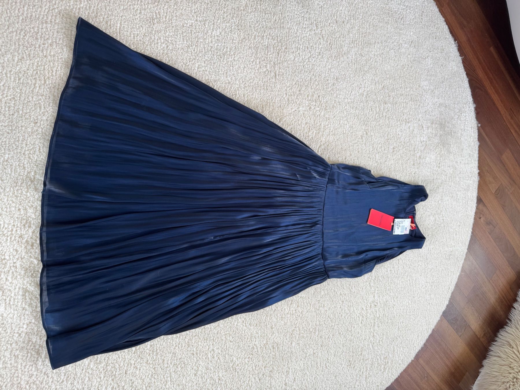 Max Mara Vestiti: MAX&Co Kleid Pargolo Navy Midi CH42 NEU – Nuovo e nell'imballaggio originale da Zuerich venduto da Moochie 1