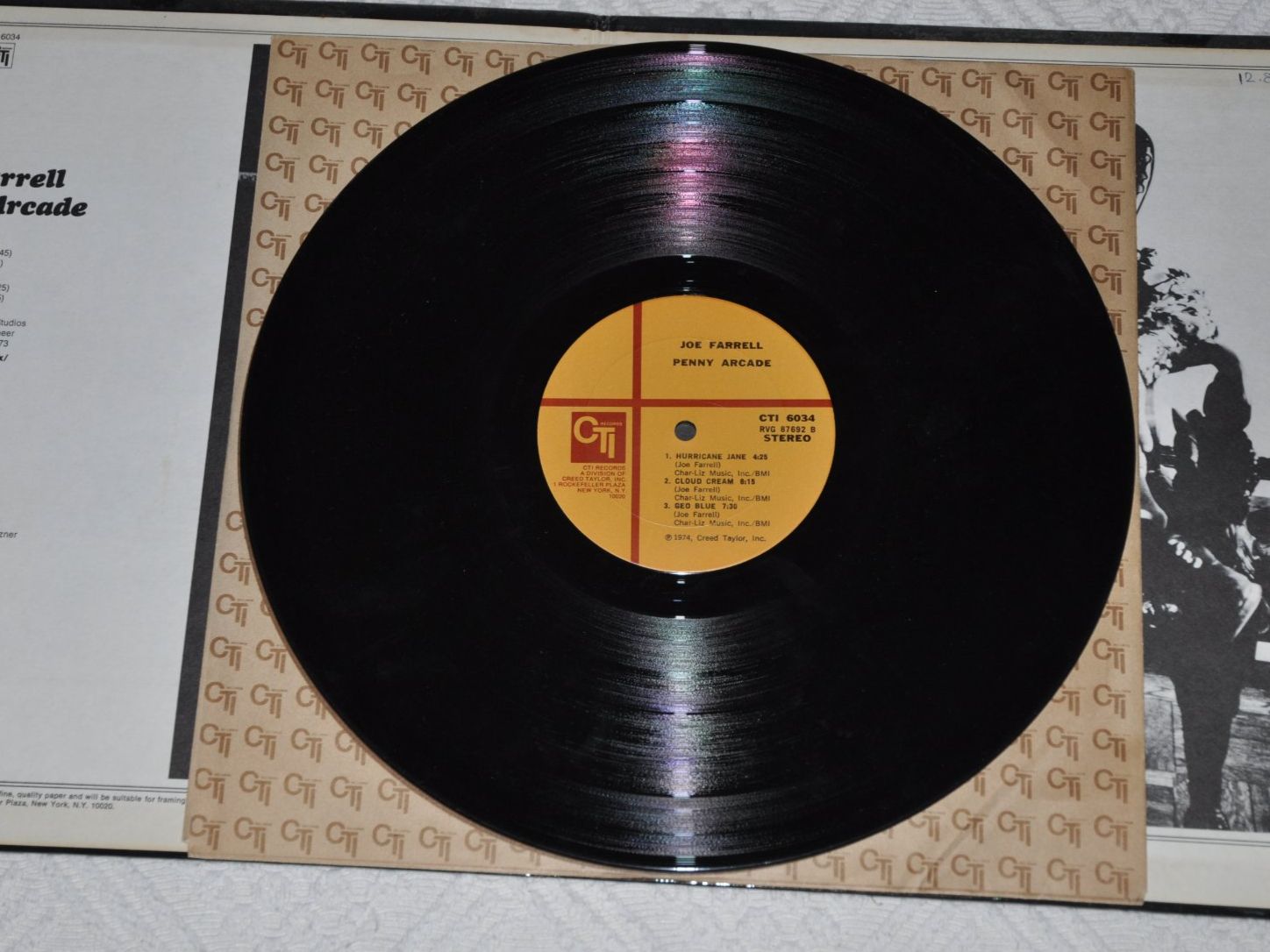 Dischi in vinile: LP Joe Farrell - Penny Arcade – Usato da Boll venduto da Theodora15 5