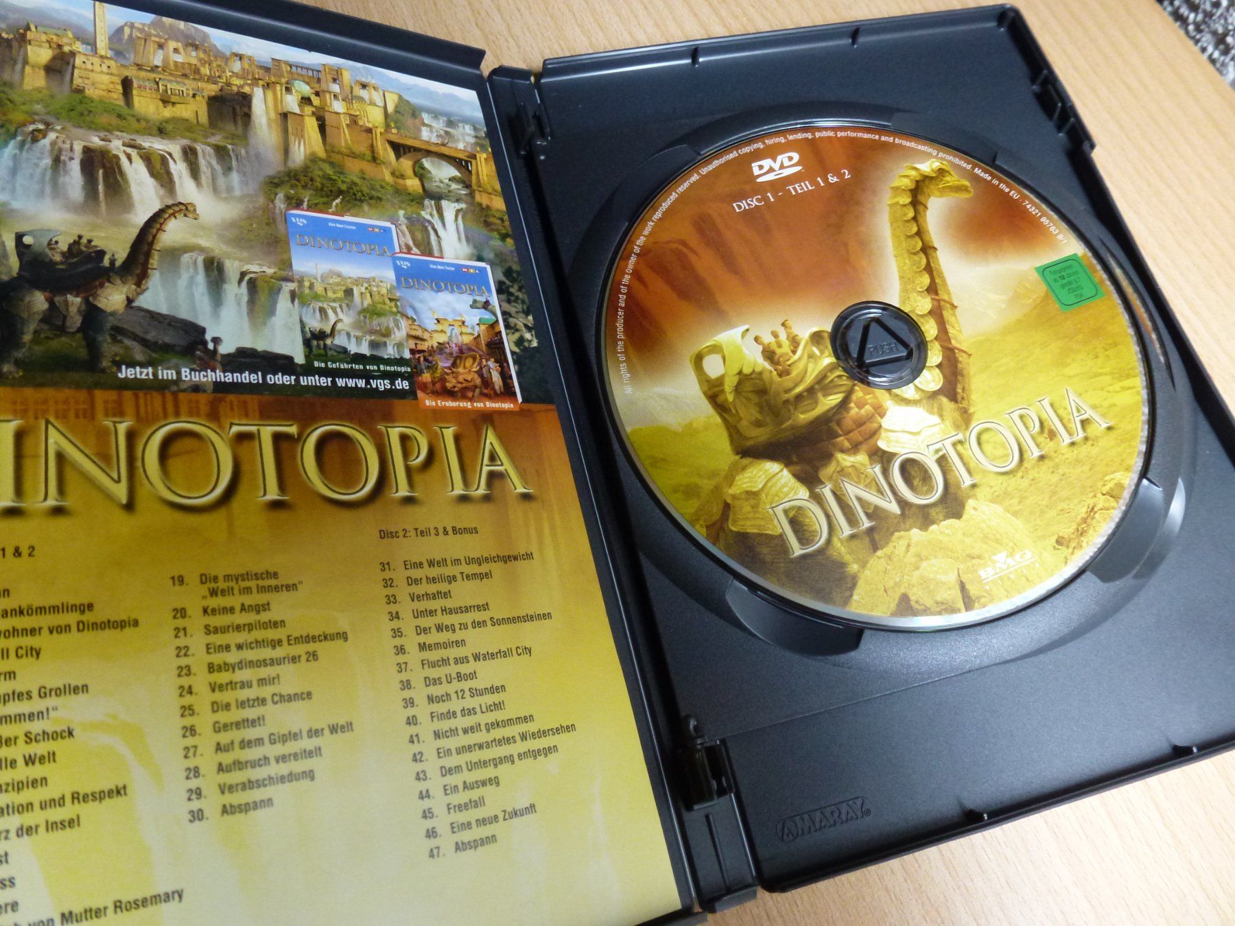 Tutti i DVDs: Dinotopia – Usato da Hombrechtikon venduto da Maloev17 2