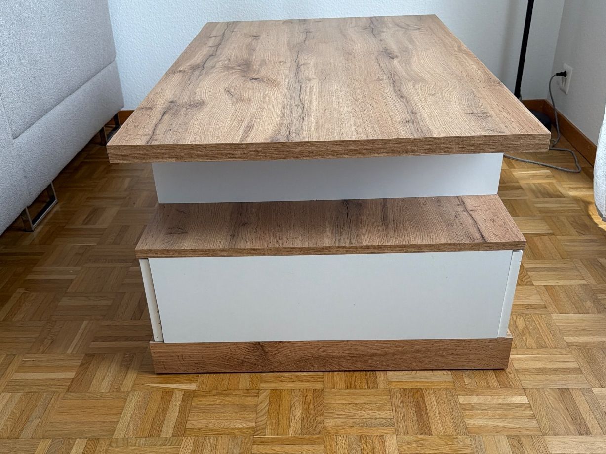 Tische: Table basse bois deux tiroirs – Gebraucht aus Fribourg von rom_q85v 1