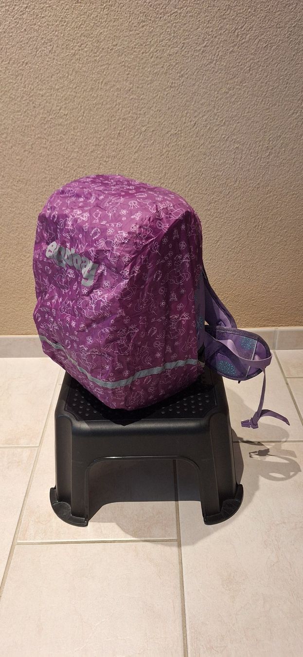 Ergobag Borse & Zaini: Ergobag Cubo Galaxy Glow - SchlittenzauBär 5-Teilig – Usato da Widen venduto da Cariff 8