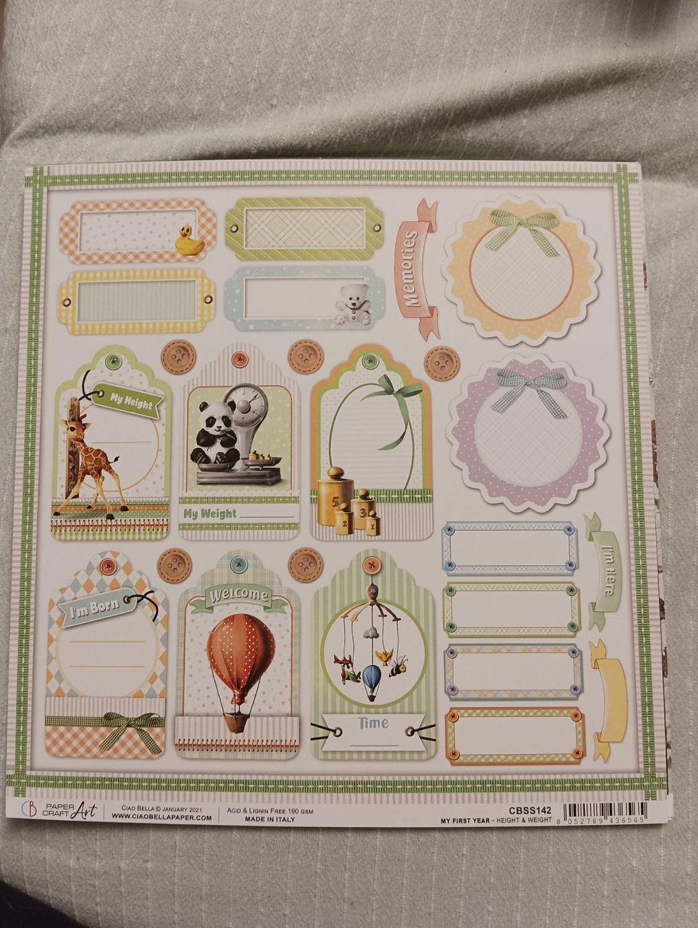 Carta: Design Papier Bögen 30x30cm – Nuovo (secondo la descrizione) da Würenlingen venduto da Striga 6
