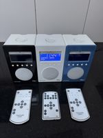 3 Tivoli Audio PAL+ Radios mit Fernbedienungen Set