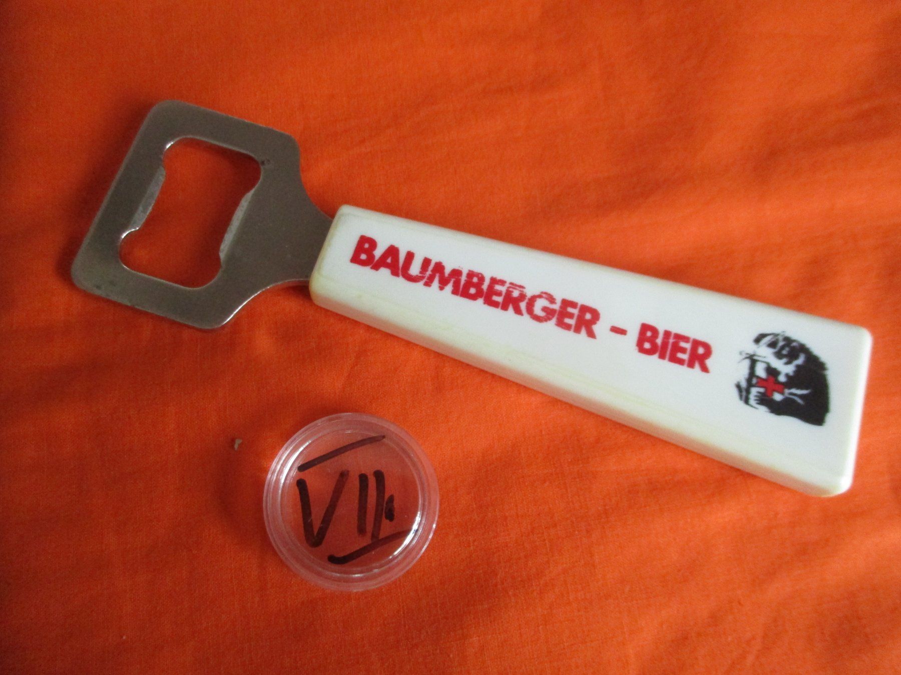 Flaschenöffner & -verschlüsse: Flaschenöffner Baumberger Langenthal – Gebraucht aus Birsfelden von alles-muss-raus 1
