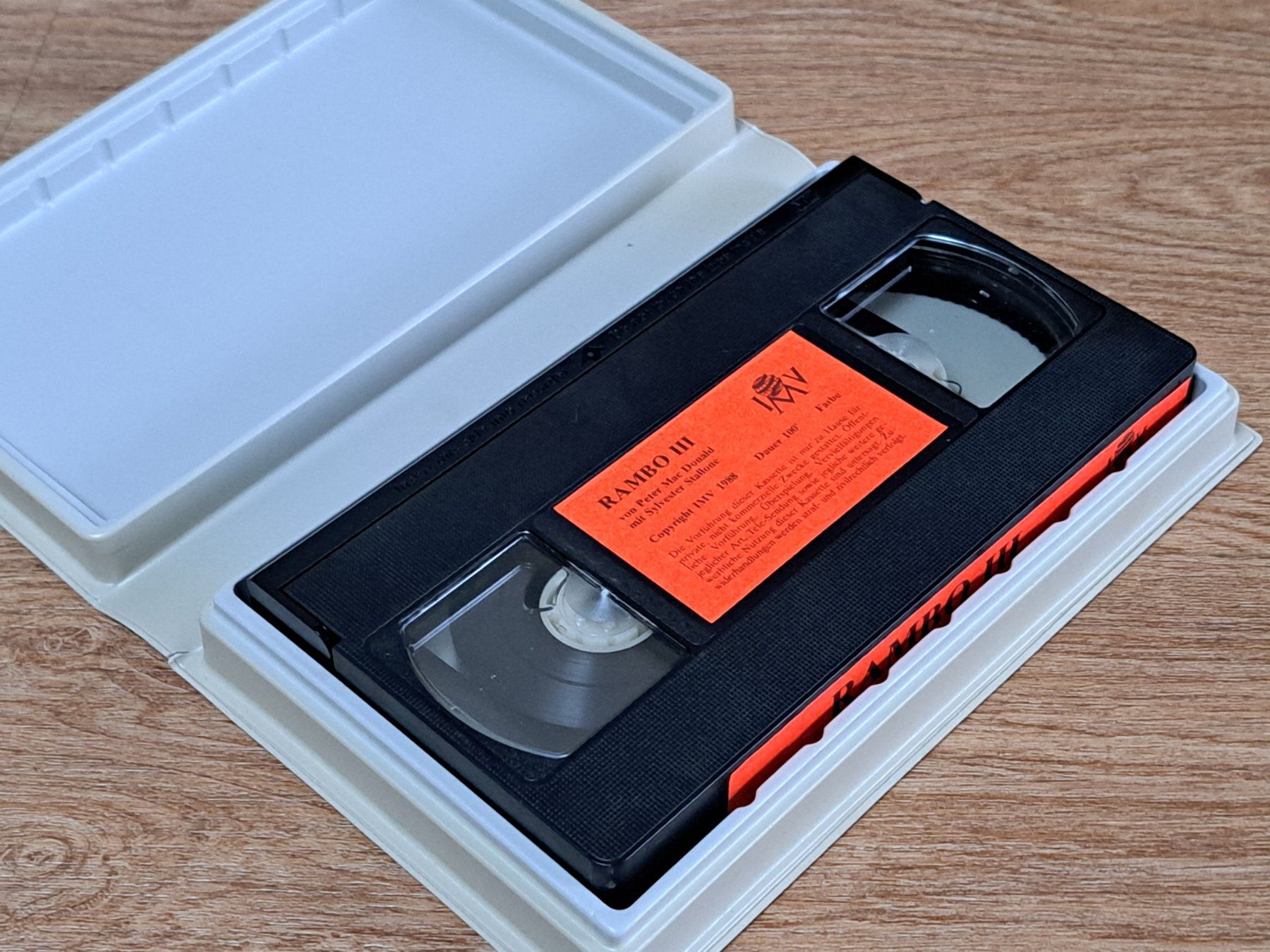 Tutti i VHS: VHS-Video, RAMBO III mit Stallone, Inter Media Video-Edition – Nuovo (secondo la descrizione) da Unterseen venduto da Kanica 5