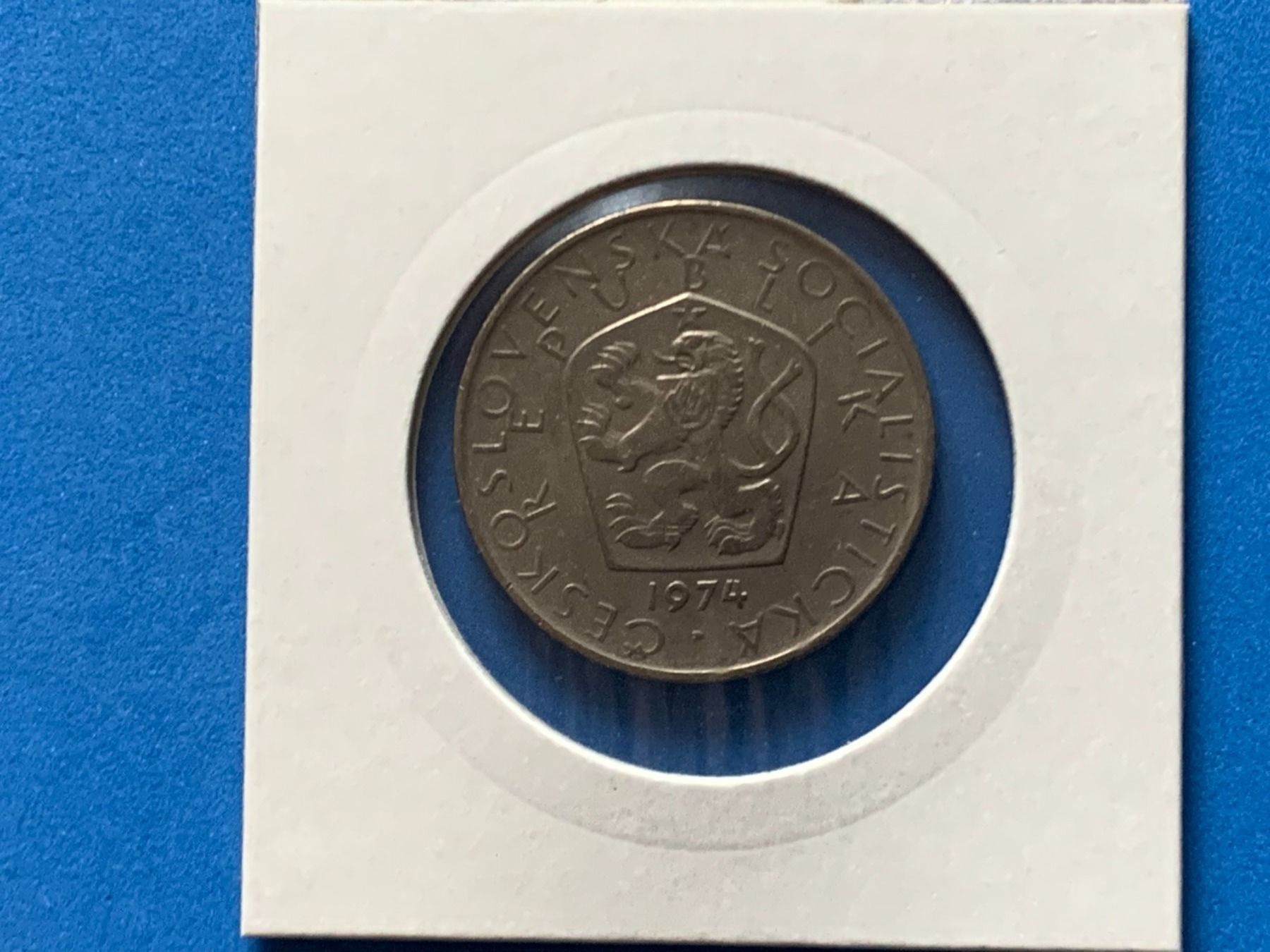 Alle Münzen: Czeckoslovakia - 5 Korun 1973 – Gebraucht aus Corcelles NE von AJKader 2