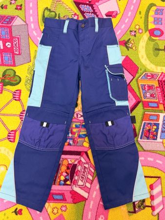 Arbeitshose, Jungen, 122-128, blau, neu