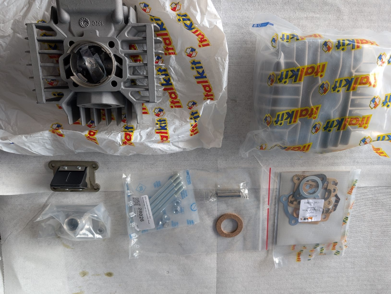 Puch Mofa-Ersatzteile: Rennsatz Italkit Puch – Neu und originalverpackt aus Eichberg von Asrael4 3