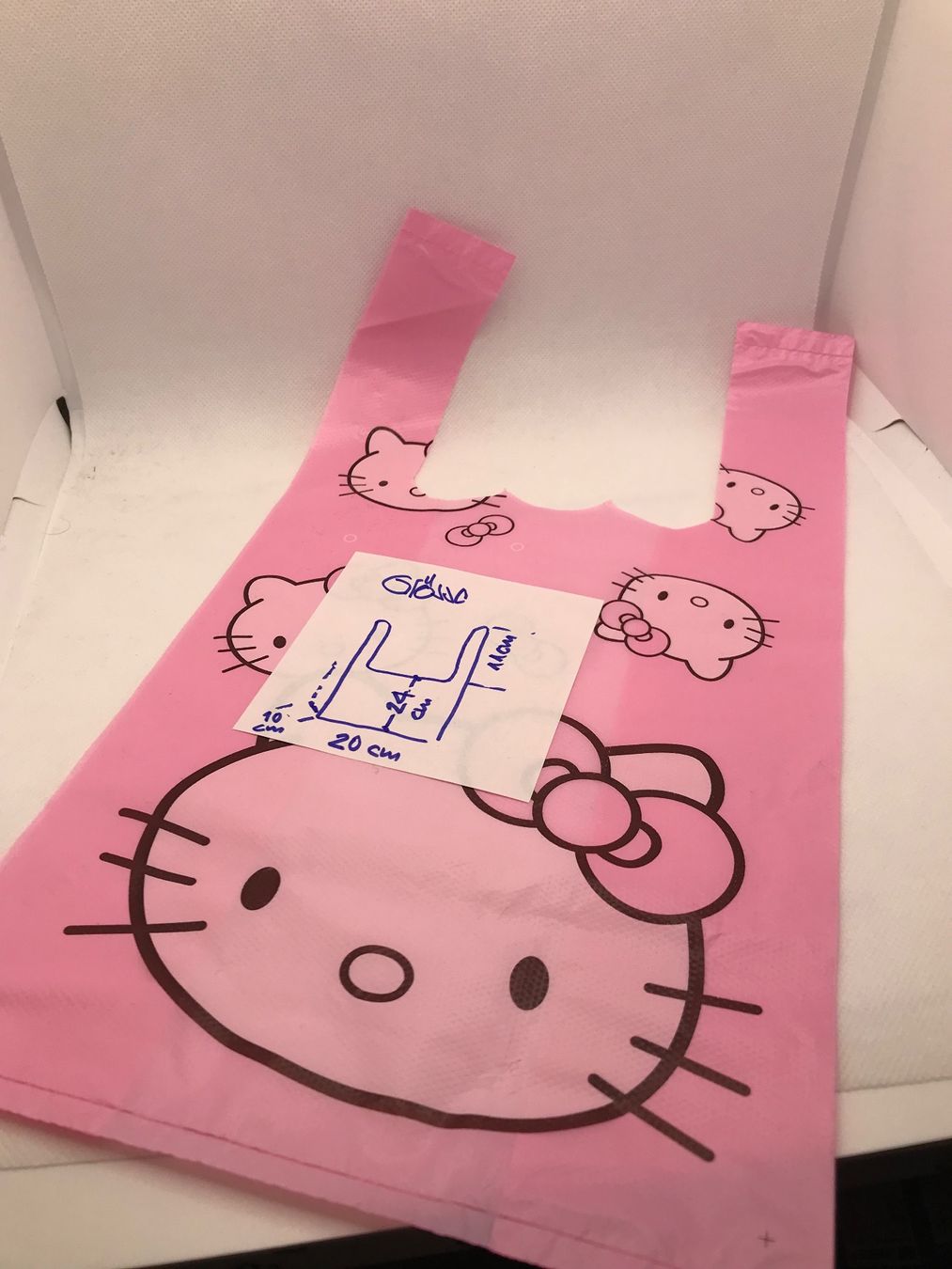 Hello Kitty Borse & Zaini: 10x Kitty Kitty Tragetasche, Pink – Nuovo e nell'imballaggio originale da Niederteufen venduto da mix18 1