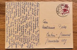 Deutschland / Allemagne Postkarte Carte Postale Marke Mi 699