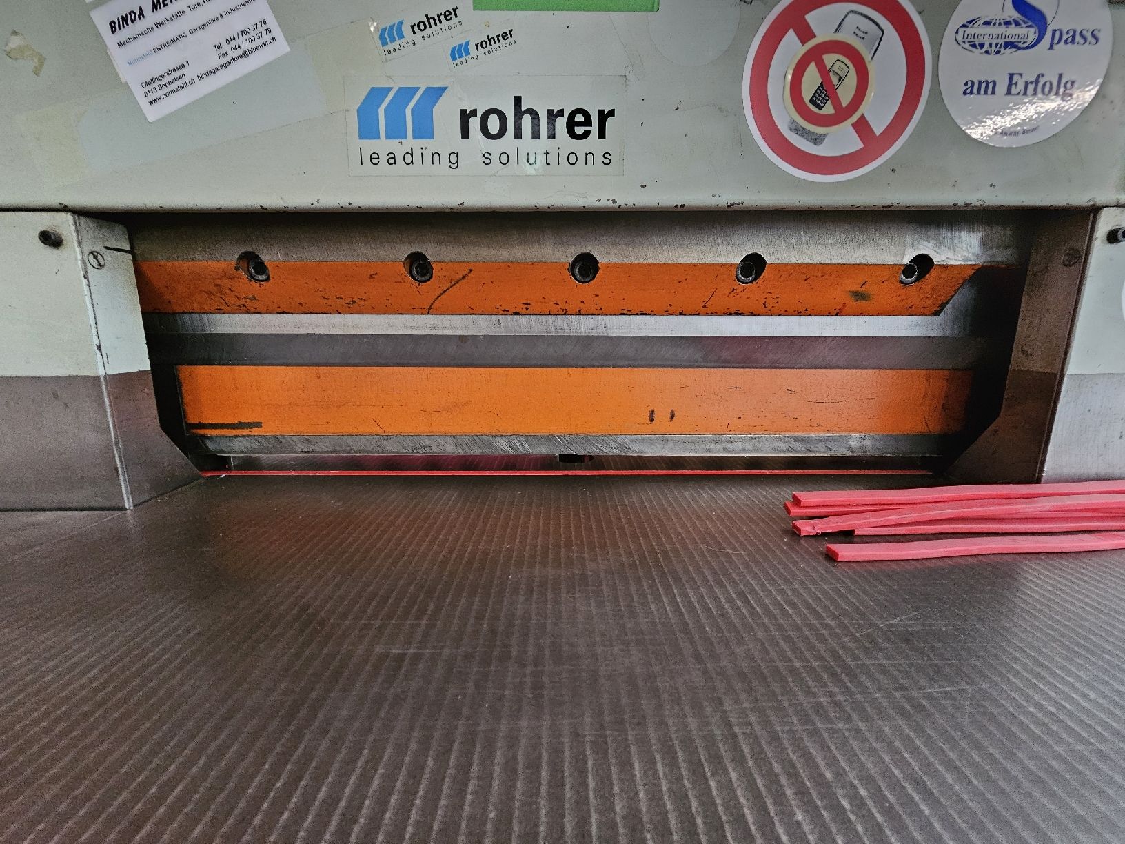 Tutte le macchine: Papierschneidmaschiene – Usato da Meisterschwanden venduto da Hummer21 6