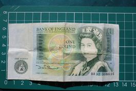one pound sir isaac newton 1642-1727