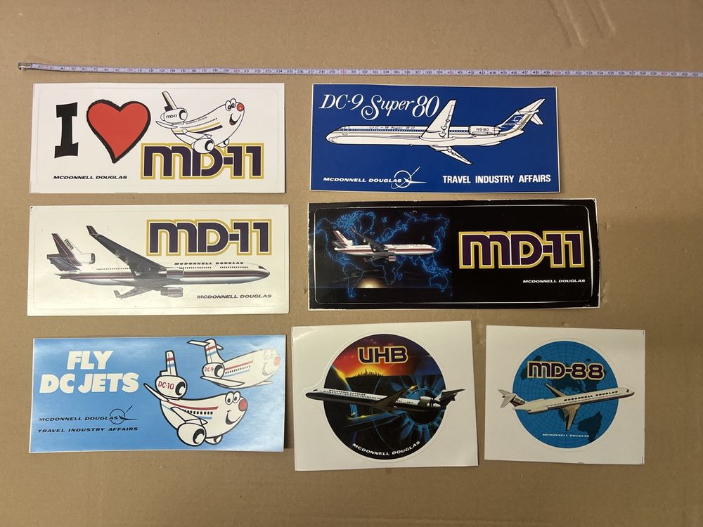 Flugzeug Sticker McDonnell Douglas (Neu (gemäss Beschreibung)) in ...