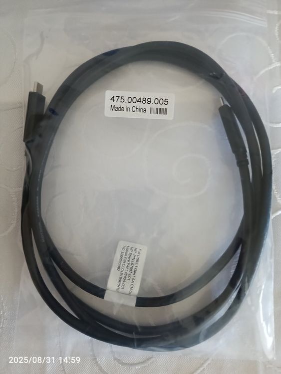 Cavi: Hotron 1.8m USB-C to USB-C Kabel - USB3.1 – Nuovo e nell'imballaggio originale da Zürich venduto da tac_58l2