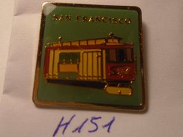1 San Francisco Tram Pin  (H151)