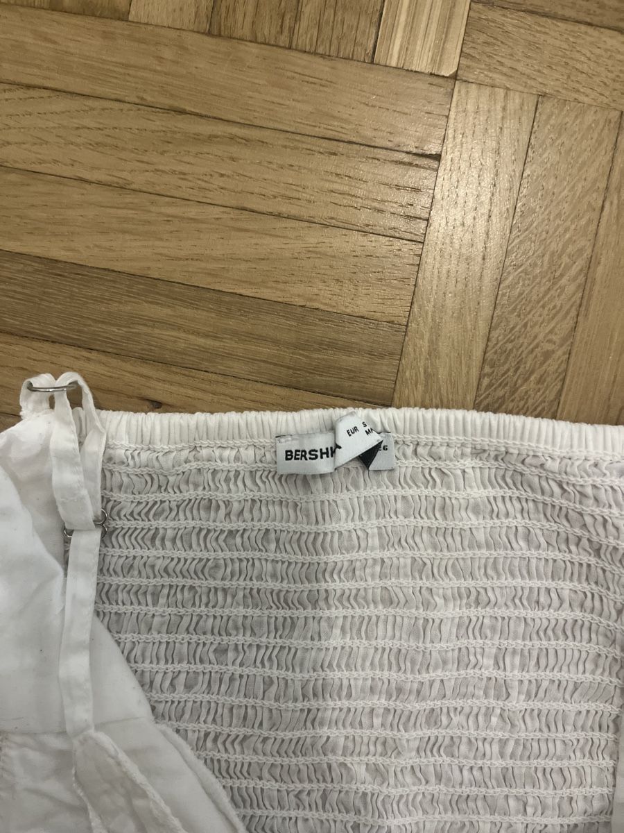 Bershka Top: Bershka Top, Weiss, Grösse S – Usato da Bern venduto da t.nomse 2