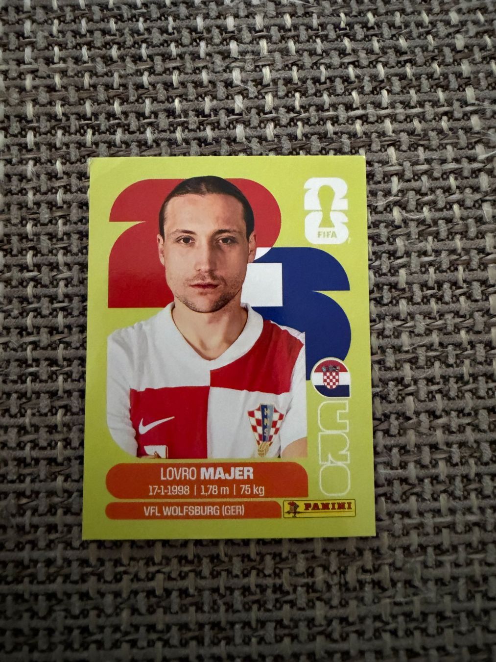 Panini Carte collezionabili: FIFA WM 2026 Panini CRO 12 – Usato da Egg b. Zürich venduto da pie_9jrw